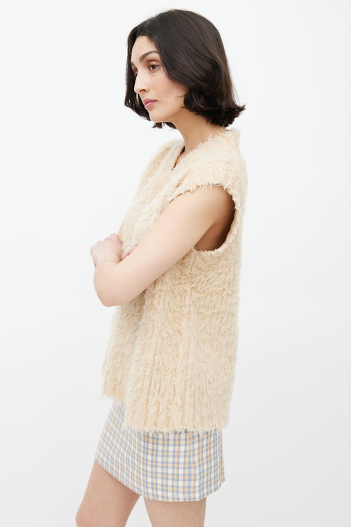 Acne Studios Beige Wool Vest