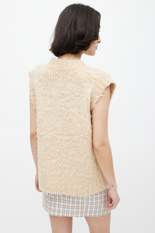 Acne Studios Beige Wool Vest