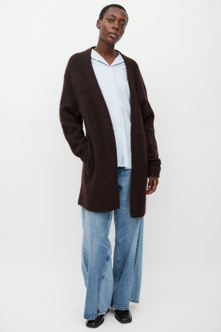 Mohair Wool Acne Studios Raya Mohair Cardigan Acne Studios Raya