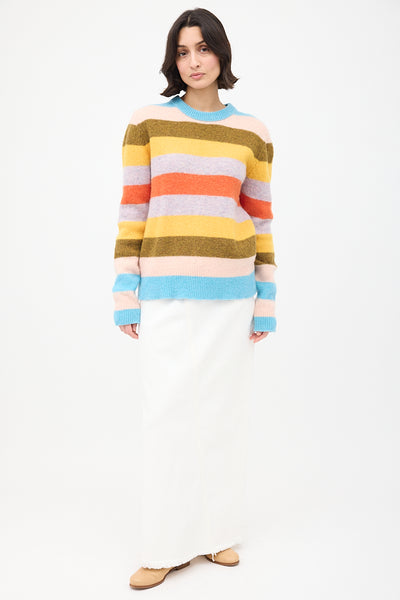 Acne Studios // Multicolour Wool Kai Striped Sweater – VSP Consignment