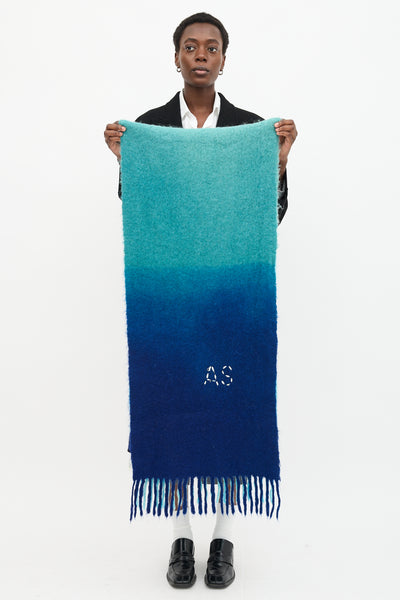 Acne Studios // Wool Mohair Gradient Scarf – VSP Consignment