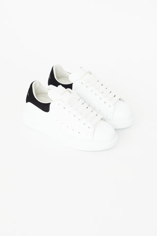 McQueen // White Leather Oversized Sneaker – VSP Consignment