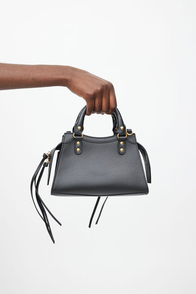 Balenciaga // Black Small Neo Classic Shoulder Bag – VSP Consignment