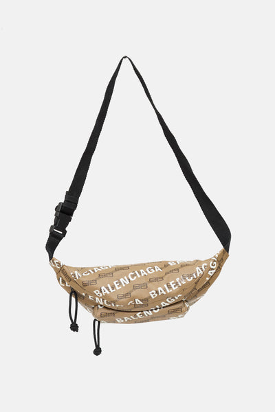 バッグ BALENCIAGA LOGO NYLON WAIST BODY BAG Balenciaga // Logo Signature Belt Bag – VSP Consignment