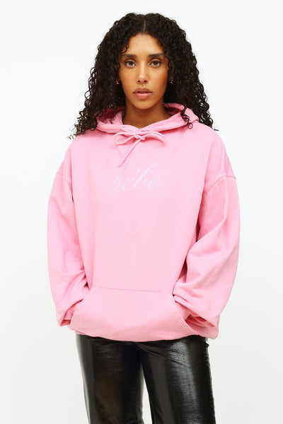 Balenciaga // Bebe Logo Hoodie – VSP Consignment
