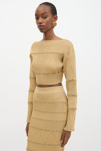 Balmain // Ribbed Knit Set – VSP Consignment