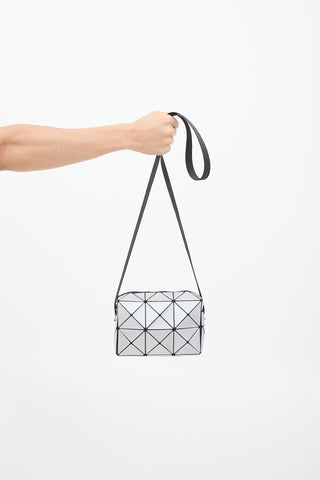 Bao Bao Issey Miyake // Silver Cuboid Crossbody Bag – VSP Consignment