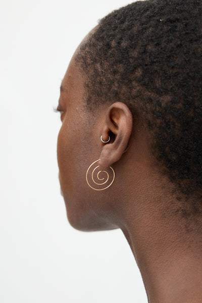 Hoops Beaufille Earrings BaubleBar Dalilah Medium Tube Hoop