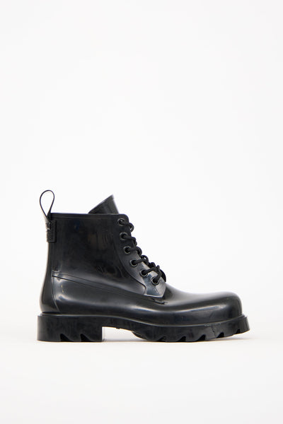 Bottega Veneta // Rubber Stride Ankle Boot – VSP Consignment