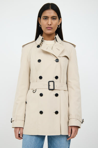 Burberry-Beige-Short-Trench-