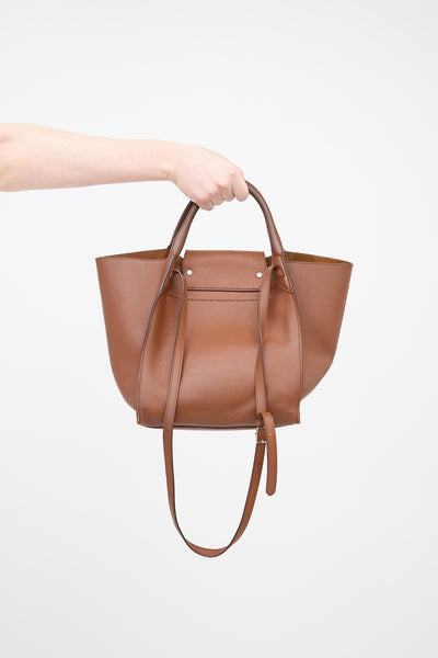 売セリーヌ　celine フィービー　2018 stads big bag CELINE PHOEBE PHILO A/W 2018 BIG BAG TOTE IN BLACK LEATHER AND