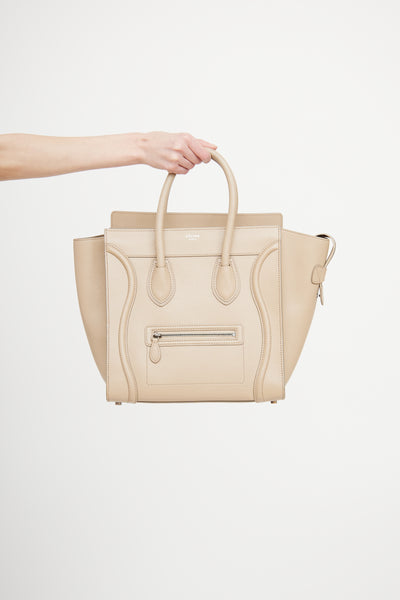 Celine luggage best sale beige