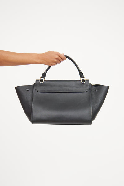 CELINE ブラックベルト S-NE-4282 Celine Black Smooth Leather