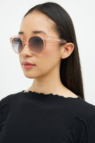 Aviator Jacket Celine Pink Aviator Sunglasses Celine // TF02687968