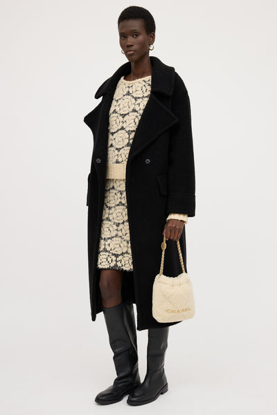 Chanel-Cream-Shearling-Logo-