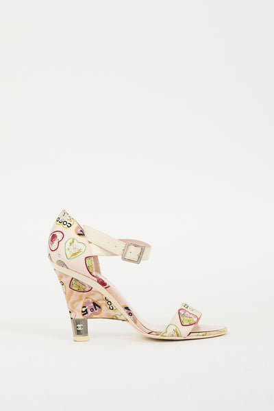 Chanel // 2006 Canvas Valentine Sandal – VSP Consignment
