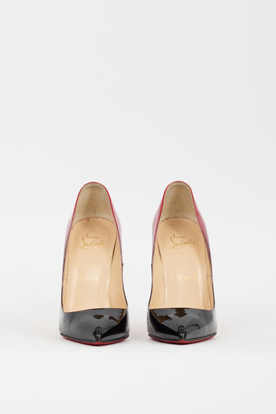 【ラプンツェル様用】SOILED BY BLOOD / Erit Sangui他 Christian Louboutin // Black & Red Patent Leather Gradient