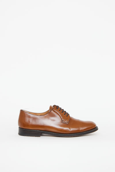 Brown Leather Shannon Oxford Shoe