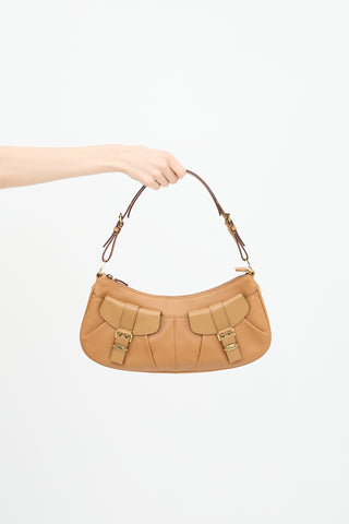 Dior // 2012 Leather Croissant Shoulder Bag – VSP Consignment