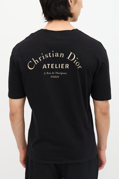 Dior // Atelier Logo T-Shirt – VSP Consignment