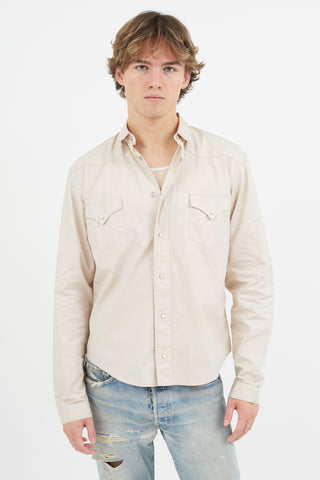 トップス DIOR HOMME 2007S/S western shirts H DIOR HOMME 2007S/S western shirts Hedi