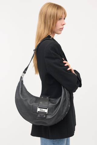 Dior // Leather Street Chic Half Moon Bag – VSP Consignment
