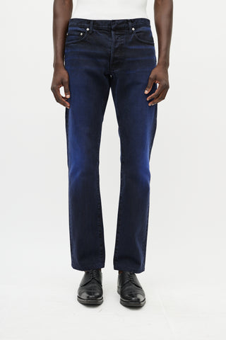 Dior Navy & Blue Gradient Jeans