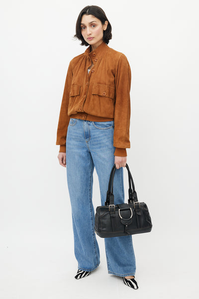 Dolce & Gabbana // Black & Silver Miss Perfect Buckle Bag – VSP