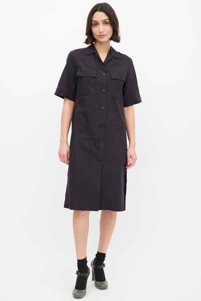 Dries Van Noten // Button Up Midi Dress – VSP Consignment