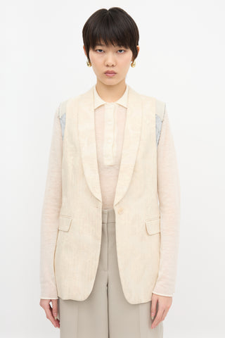 Dries Van Noten // Botanical Jacquard Vest – VSP Consignment