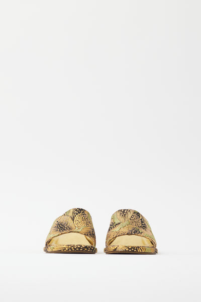 Prada fashion brocade espadrilles