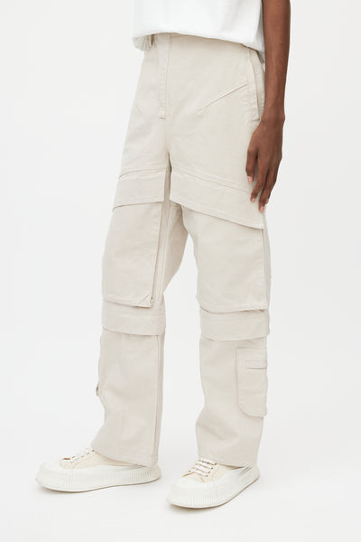 Entire Studios // Beige Hard Convertible Cargo – VSP Consignment