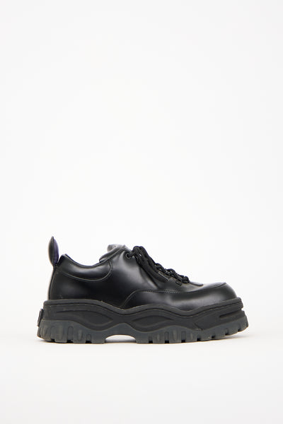 Eytys // Black Leather Angel Sneaker – VSP Consignment