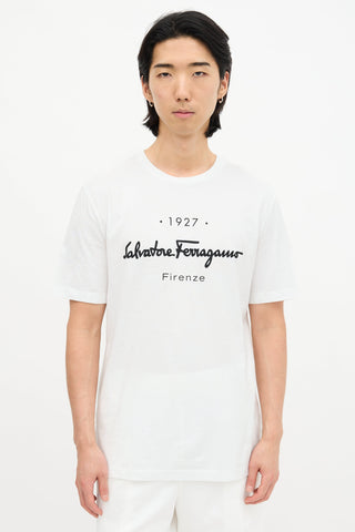Ferragamo // Logo T-Shirt – VSP Consignment