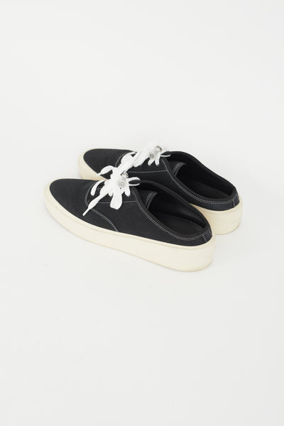 Fear Of God // Black Canvas Backless Sneaker – VSP Consignment