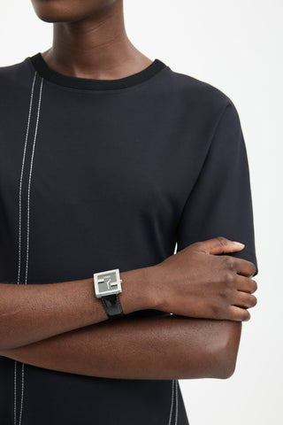 Fendi Black & Silver 4000L-960 FF Watch
