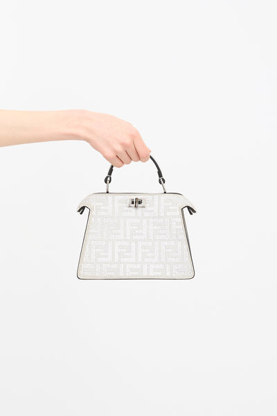 Fendi // Crystal FF Peekaboo ISeeU Petite Bag – VSP Consignment