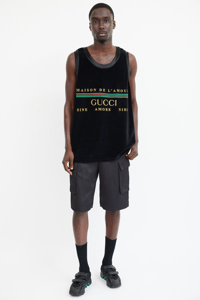 Gucci-Black-Multicolour-Velour