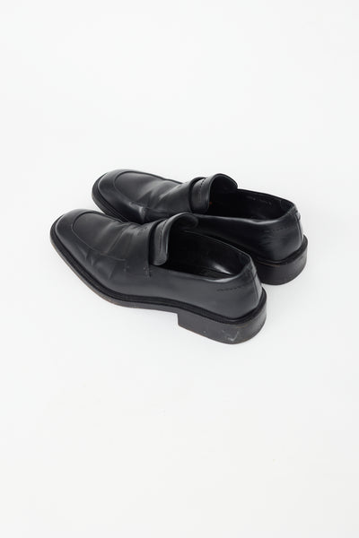 Gucci // Black Leather Square Toe Loafer – VSP Consignment