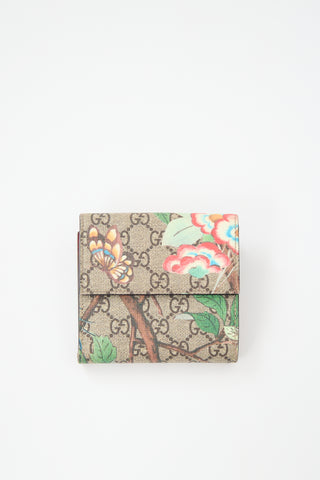 Gucci // GG Supreme Tian French Flap Wallet – VSP Consignment