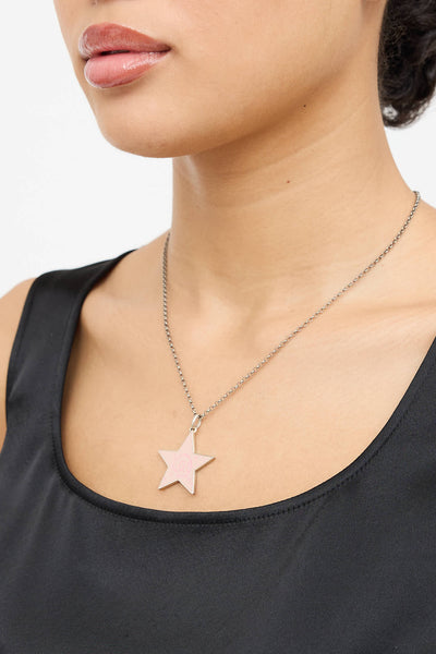 Gucci // Sterling Silver Star Ghost Necklace – VSP Consignment