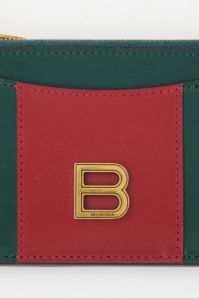 Gucci // X Balenciaga 2021 Green & Red Leather 