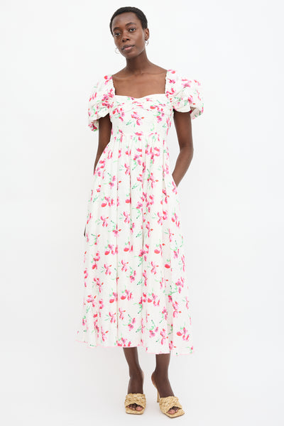 Gul Hurgel // Linen Floral Dress – VSP Consignment
