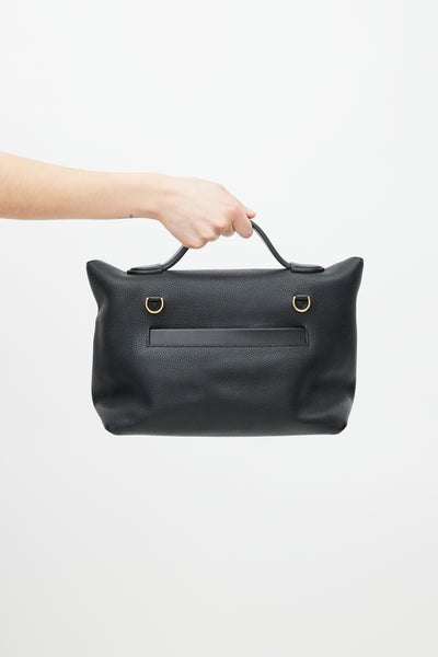 Hermès // 2018 Black Maurice Swift Leather 24/24 Bag – VSP