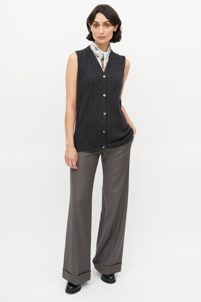 Hermes-Grey-Cashmere-Ribbed-