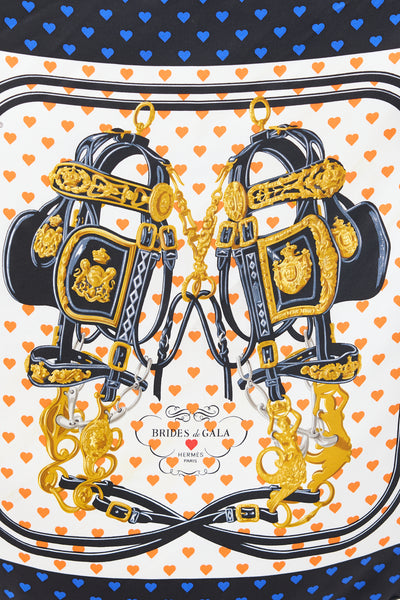 Hermès // Silk Brides De Gala Heart 45 Scarf – VSP Consignment
