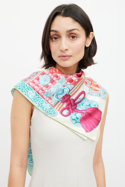 Hermès // Parures de Samourais 90 Scarf – VSP Consignment