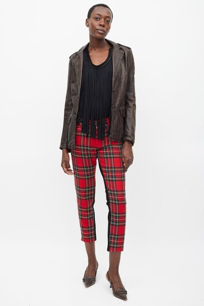 Jean Paul Gaultier バッファローチェックジャケット pmRYWdn6HaKwASFgMeD7jy70SLKWFu