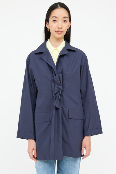 Jil Sander // Cotton Tie Up Jacket – VSP Consignment