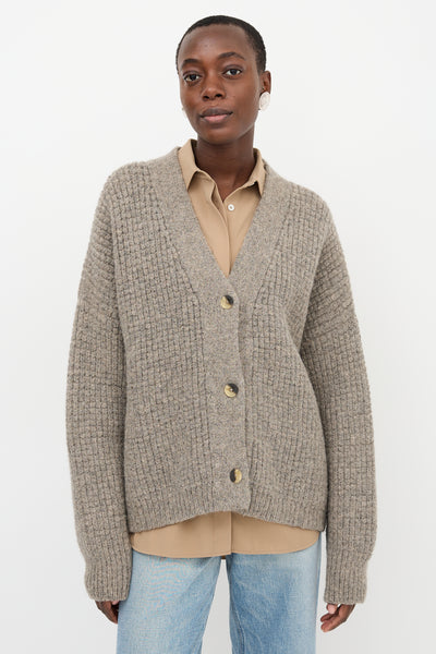 【LAUREN MANOOGIAN】WIDE Knit Cardigan Lauren Manoogian - Ink Open Cardigan – BONA DRAG